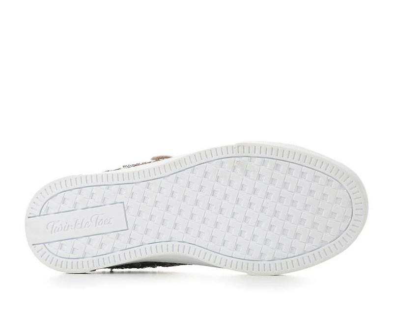 Girls' Skechers Little Kid Sparkle Sequins So Bright Twinkle Toes Light-Up Sneakers