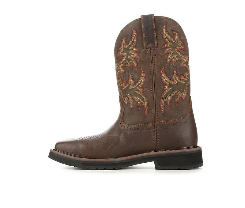 Men's Justin Boots SE4682 Stampede Steel Toe Cowboy