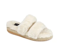 Women's Journee Collection Relaxx Cozy Sandals