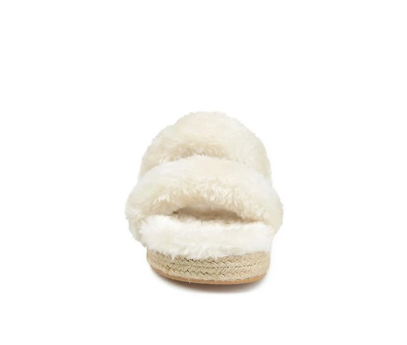 Women's Journee Collection Relaxx Cozy Sandals