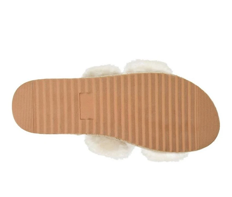 Women's Journee Collection Relaxx Cozy Sandals
