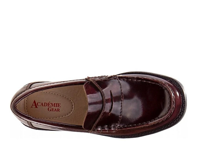Boys' Academie Gear Little Kid Josh Wide Width Dress Loafers