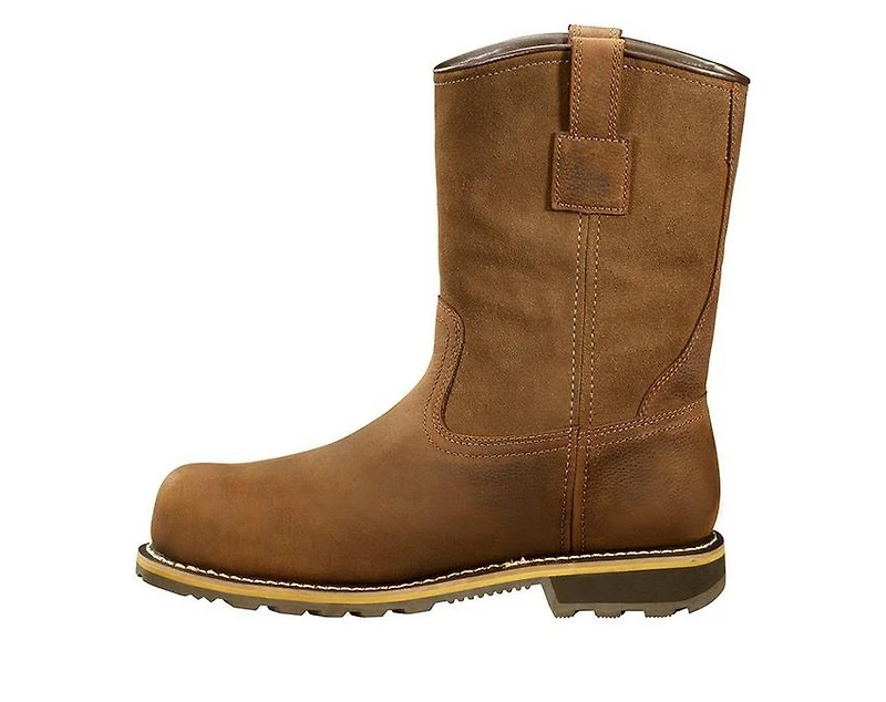 Men's Carhartt CMP1453 Welt Steel Toe Pull-On Work Boots