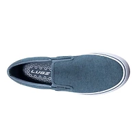 Men's Lugz Clipper Linen Slip-On Skate Shoes