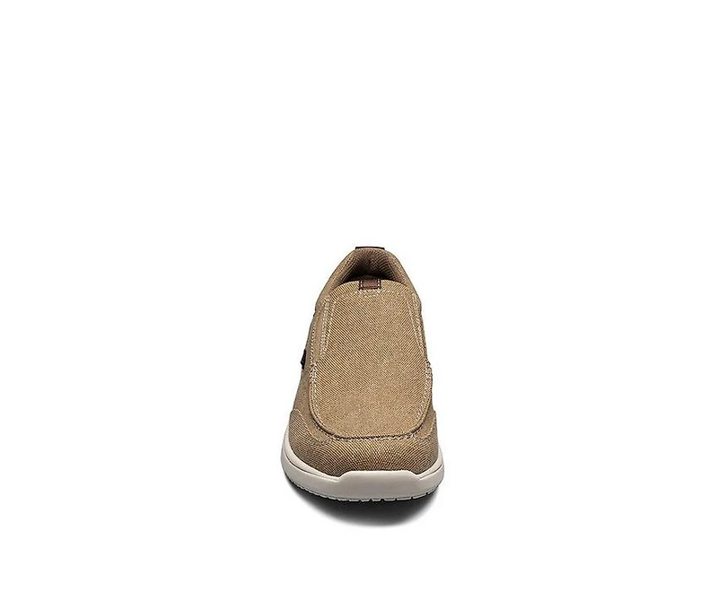 Men's Nunn Bush Conway Canvas Moc Toe Slip-On Shoes