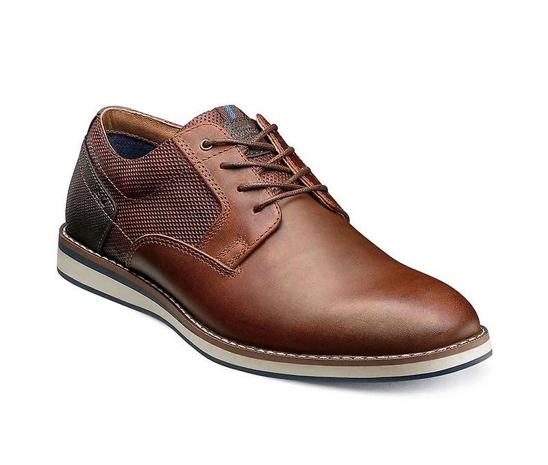 Nunn Bush Circuit Plain Toe Oxford Dress Shoes