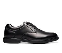 Men's Nunn Bush Wade Plain Toe Slip Resistant Work Oxfords
