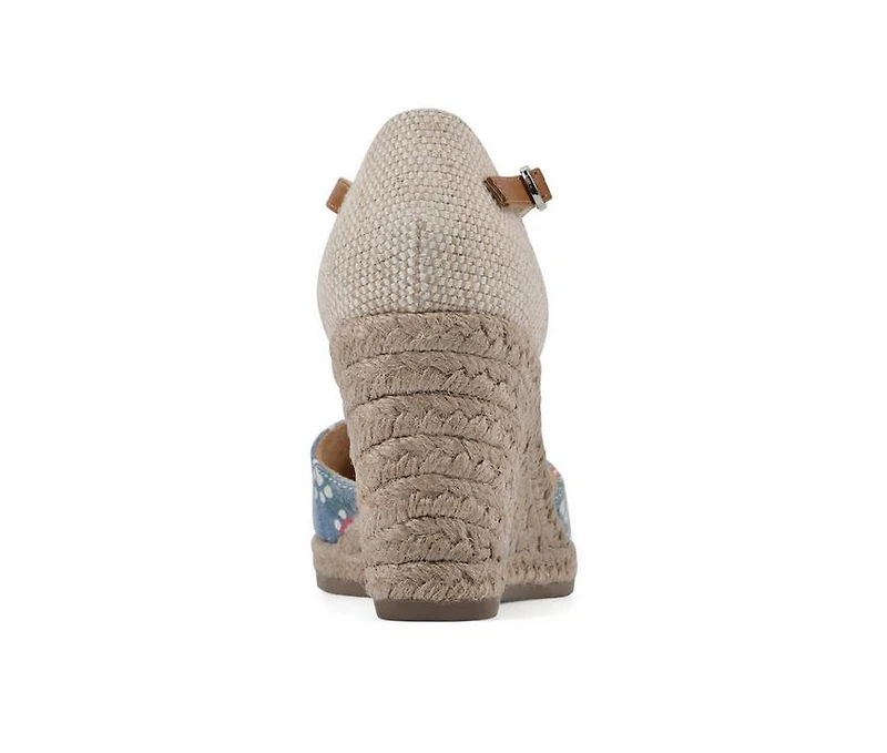 Women's White Mountain Mamba Espadrille Wedges