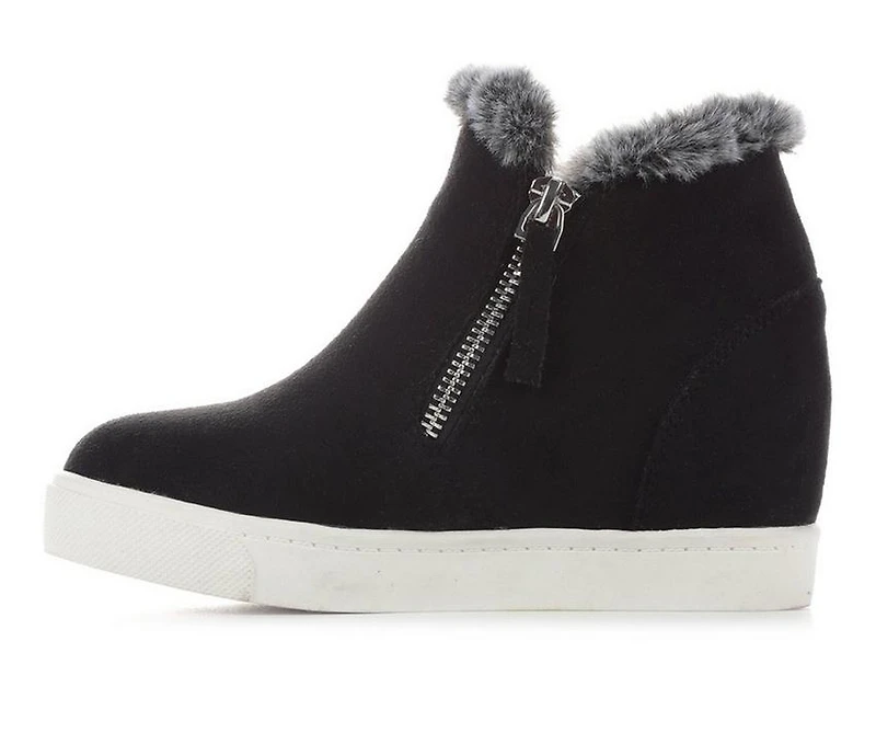 Girls' Soda Little Kid & Big Tiffany Hidden Wedge Sneaker Boots