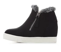 Girls' Soda Little Kid & Big Tiffany Hidden Wedge Sneaker Boots