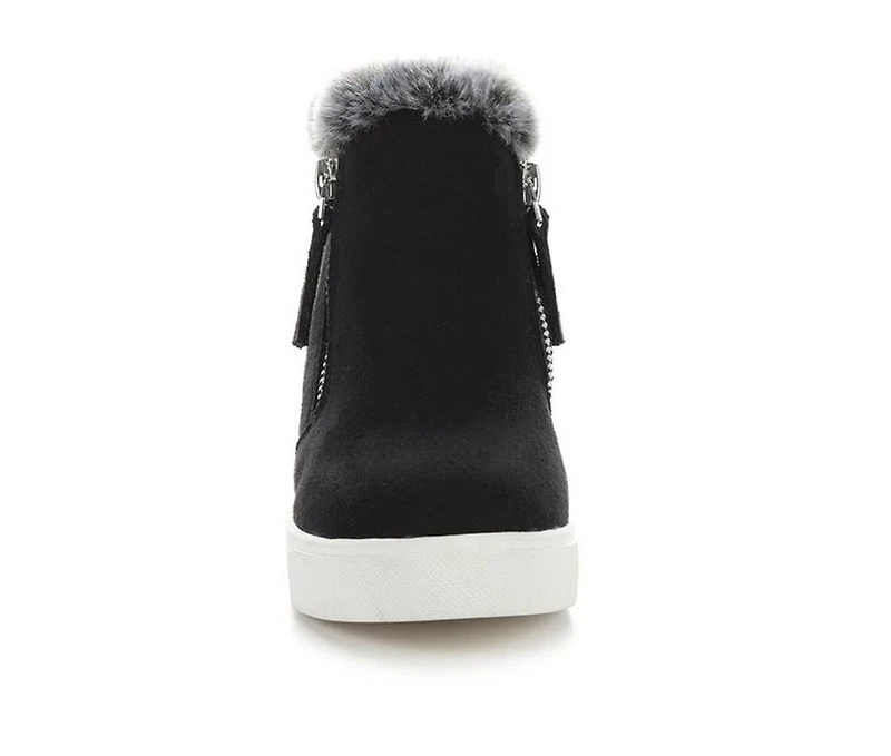 Girls' Soda Little Kid & Big Tiffany Hidden Wedge Sneaker Boots