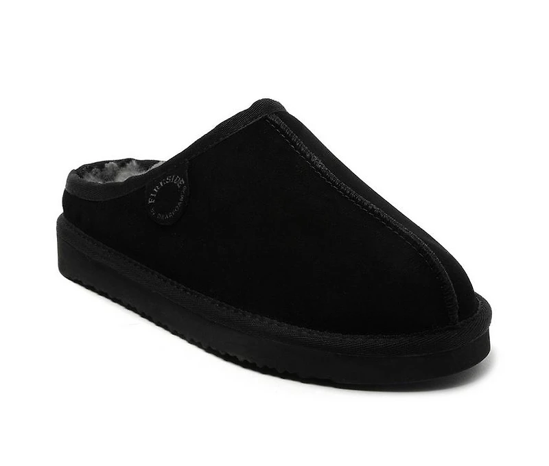 Fireside by Dearfoams Greta Genuine Shearling Clog Slippers
