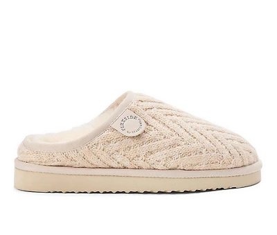 Fireside by Dearfoams Greta Genuine Shearling Clog Slippers