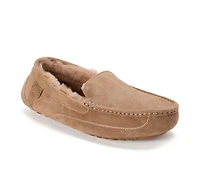 Fireside by Dearfoams Men's Melbourne Genuine Shearling Moccasin Slippers