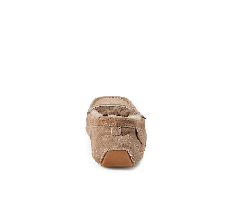 Fireside by Dearfoams Men's Melbourne Genuine Shearling Moccasin Slippers