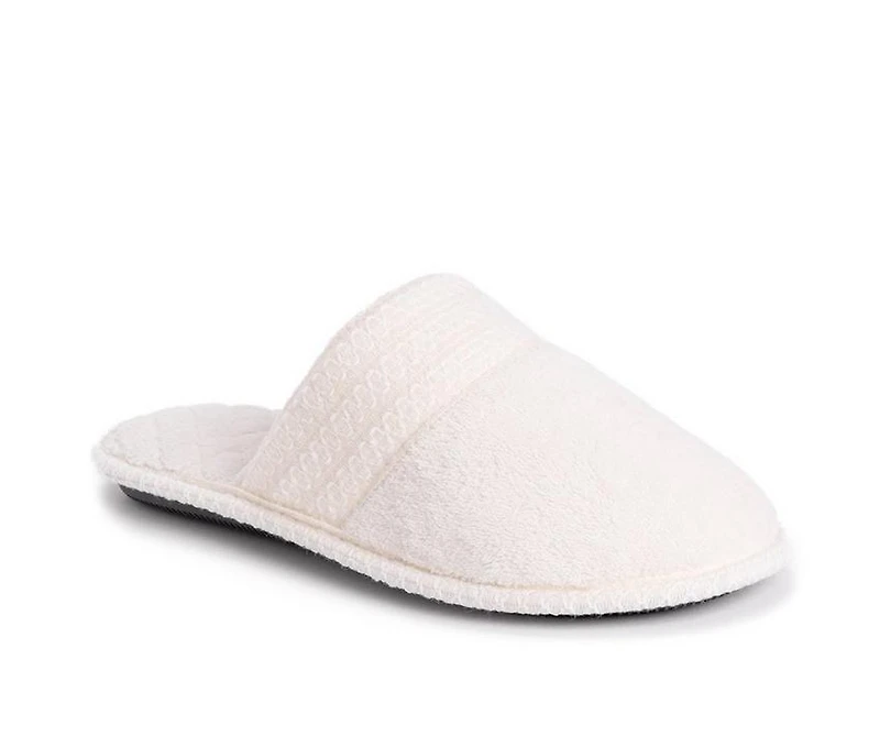MUK LUKS Cathy Micro Chenille Closed Toe Slipper