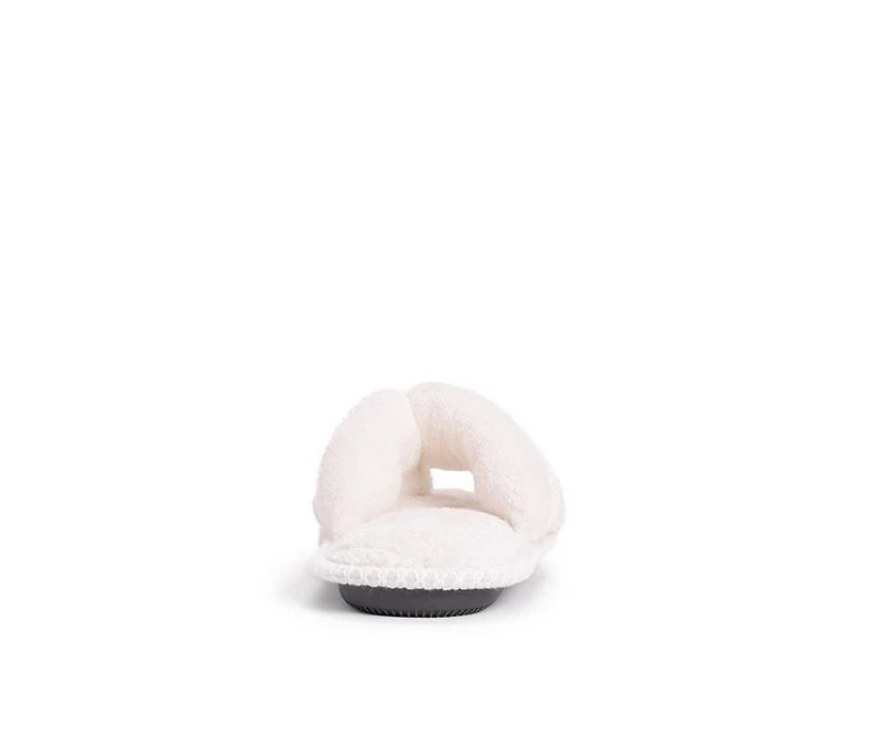 MUK LUKS Darlene Micro Chenille Thong Slippers