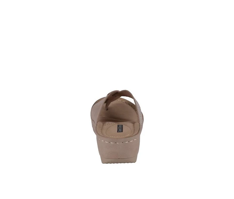 Women's GC Shoes Dafni Wedge Flip-Flops