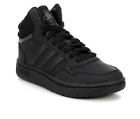 Boys' Adidas Little Kid & Big Hoops Mid 3.0 Sneakers