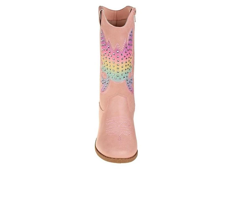 Girls' Kensie Girl Little Kid & Big Rhinestone Zip-Up Cowboy Boots