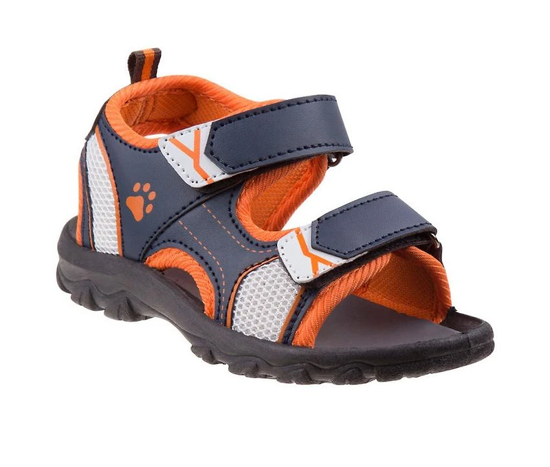 Boys' Rugged Bear Little Kid & Big RB81484SM Open Toe Sport Sandals