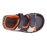 Boys' Rugged Bear Little Kid & Big RB81484SM Open Toe Sport Sandals