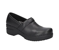 Women's Easy Works by Street Lead Black Slip-Resistant Clogs