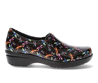 Women's Easy Works by Street Tiffany Dragonfly Slip-Resistant Clogs