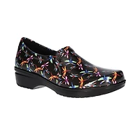 Women's Easy Works by Street Tiffany Dragonfly Slip-Resistant Clogs
