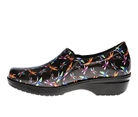Women's Easy Works by Street Tiffany Dragonfly Slip-Resistant Clogs