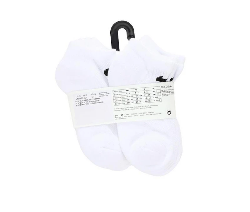 Nike 6P Youth Cush No Show Socks