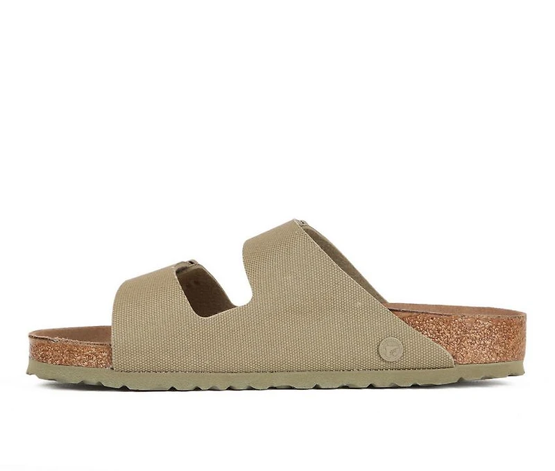 Men's Birkenstock Arizona Canvas Vegan Footbed Sandals