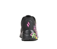 Girls' Skechers Street Little Kid & Big Uno Lite Heart Wedge Sneakers