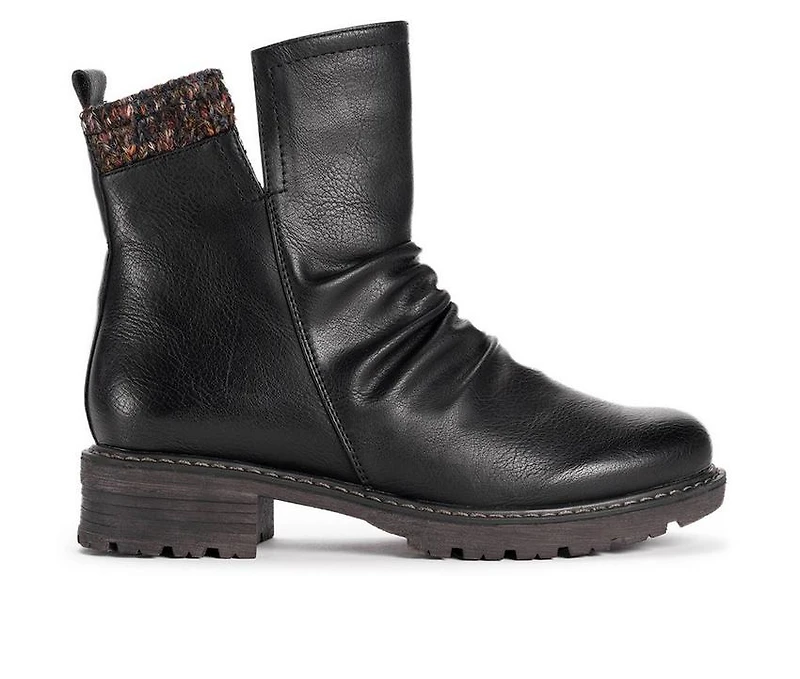 Women's MUK LUKS Logger Banff Booties
