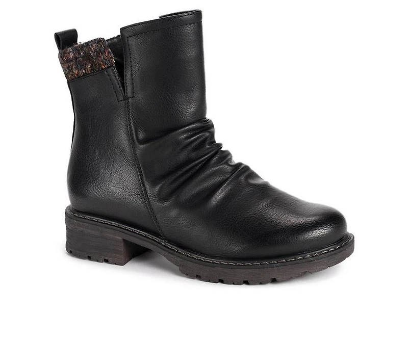Women's MUK LUKS Logger Banff Booties