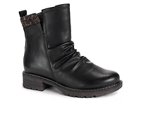 Women's MUK LUKS Logger Banff Booties