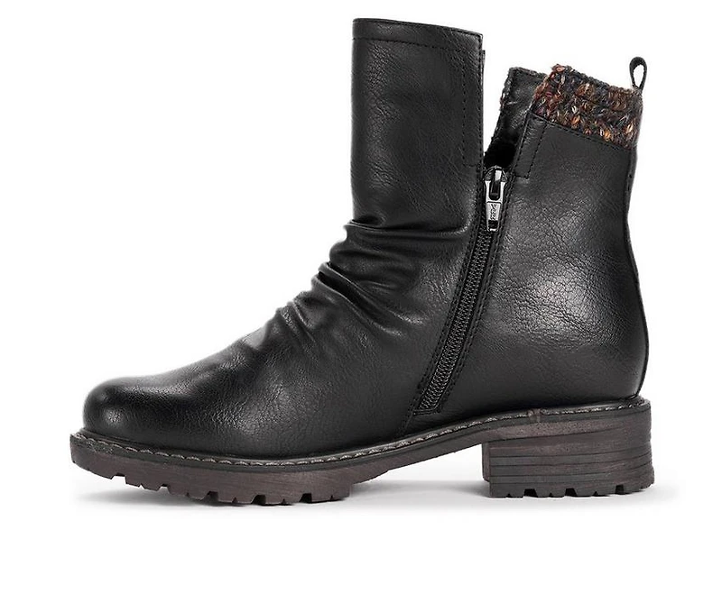 Women's MUK LUKS Logger Banff Booties
