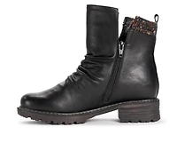 Women's MUK LUKS Logger Banff Booties