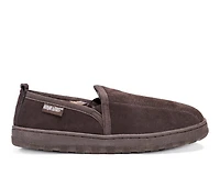 MUK LUKS Eric Printed Berber Suede Slippers