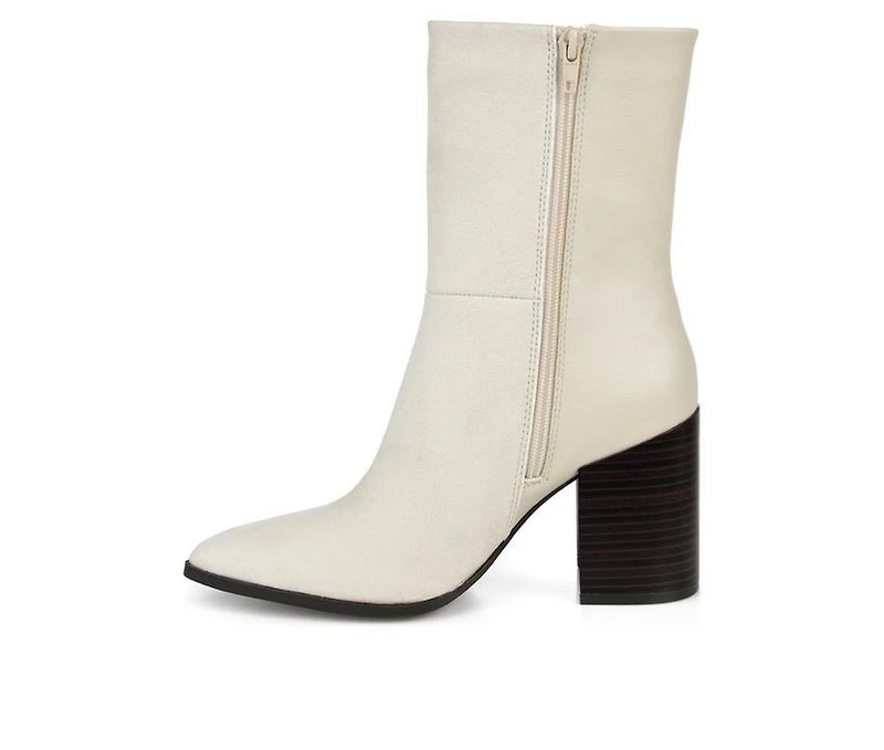 Women's Journee Collection Sharlie Block Heel Mid Calf Boots
