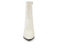 Women's Journee Collection Sharlie Block Heel Mid Calf Boots