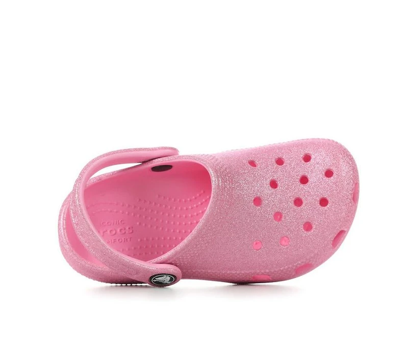 Girls' Crocs Toddler Classic Glitter 2 Clogs