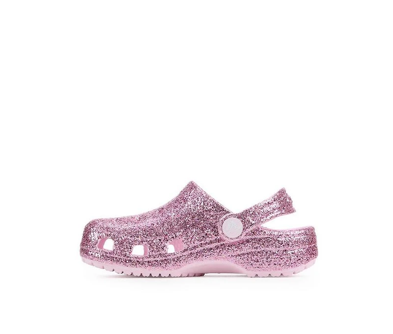 Girls' Crocs Toddler Classic Glitter 2 Clogs