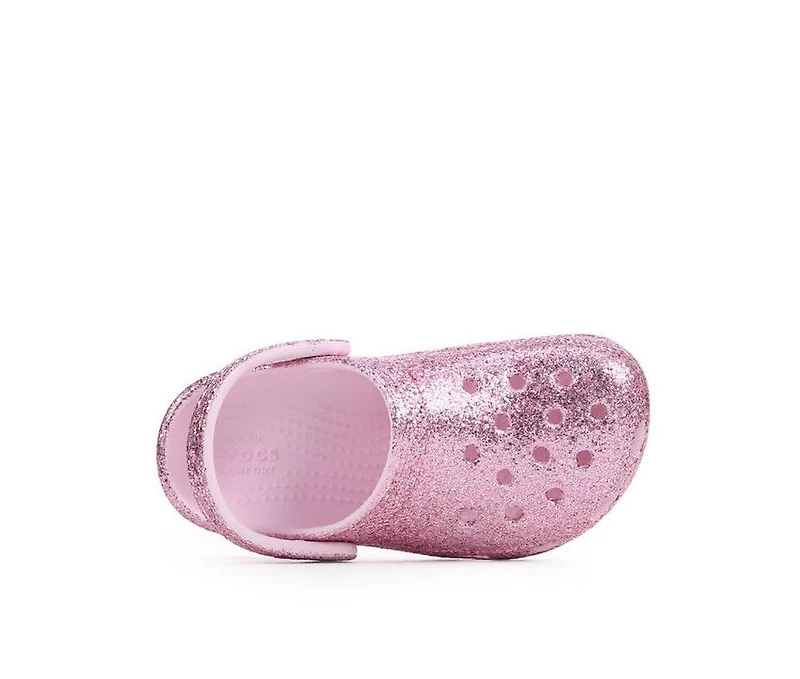 Girls' Crocs Toddler Classic Glitter 2 Clogs
