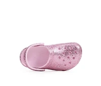 Girls' Crocs Toddler Classic Glitter 2 Clogs