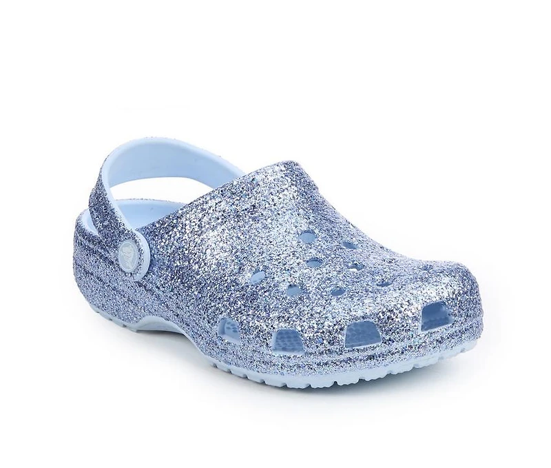 Girls' Crocs Little Kid & Big Classic Glitter 2 Clogs