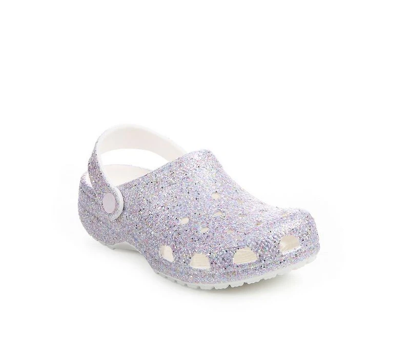 Girls' Crocs Little Kid & Big Classic Glitter 2 Clogs