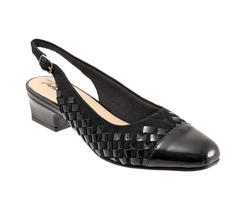 Women's Trotters Dea Woven Slingback Pumps