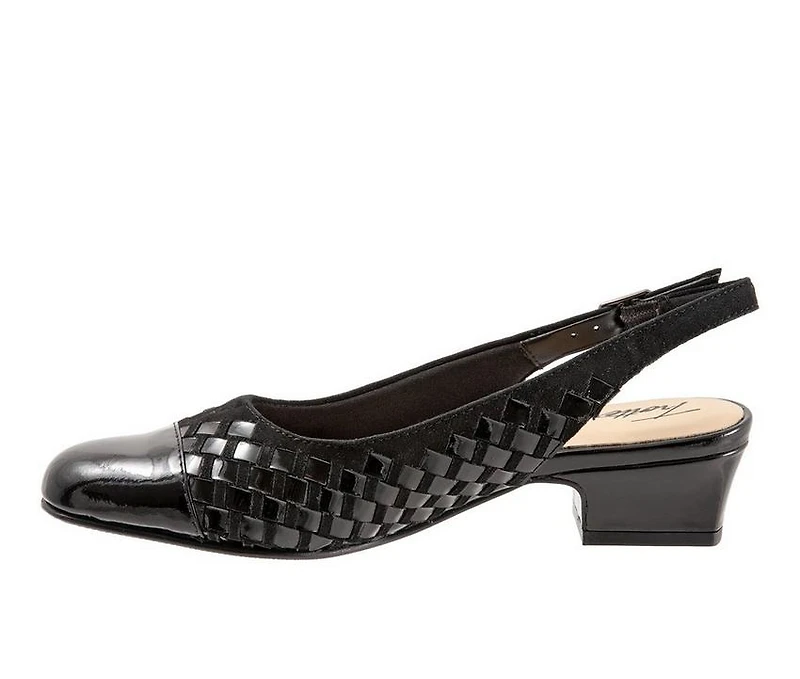 Women's Trotters Dea Woven Slingback Pumps