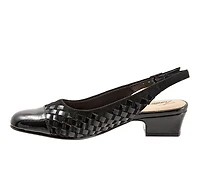 Women's Trotters Dea Woven Slingback Pumps